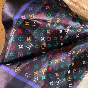 Monogram scarf